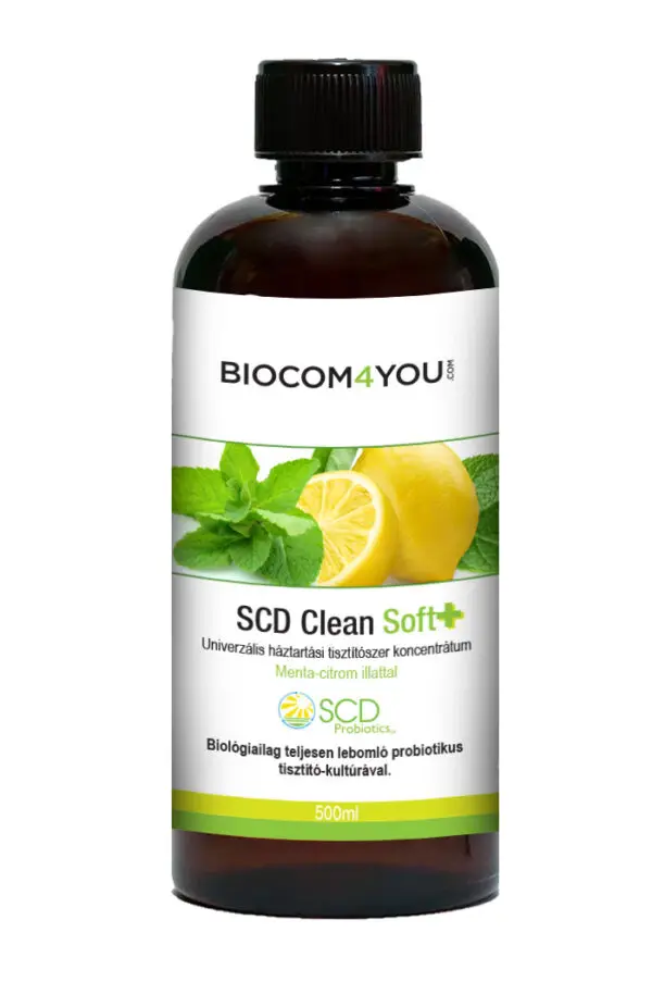 Clean Soft (koncentrát na čistenie povrchov) s vôňou mäty a citrónu