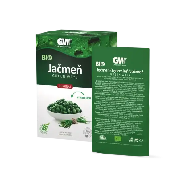 BIO ZELENÝ JAČMEŇ, Green Ways, tablety