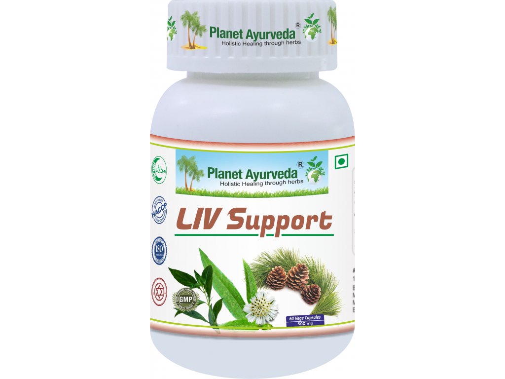Pečeň - Liv Support Kapsuly Planet Ayurveda