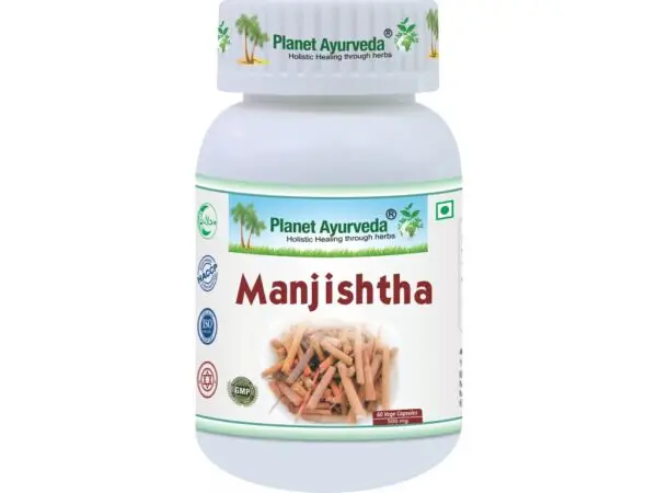 Manjishtha Kapsuly Planet Ayurveda