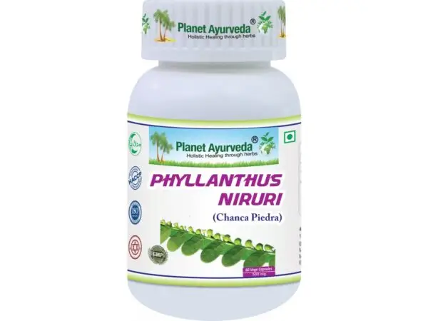 Phyllanthus Niruri (Chanca Piedra) Kapsuly Planet Ayurveda