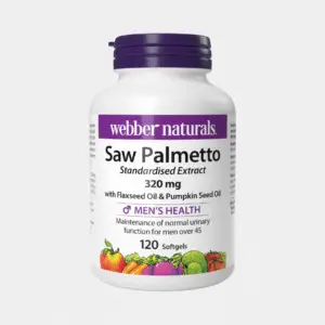 Webber Naturals Saw Palmetto 320mg