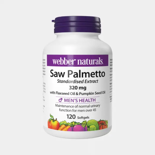 Webber Naturals Saw Palmetto 320mg