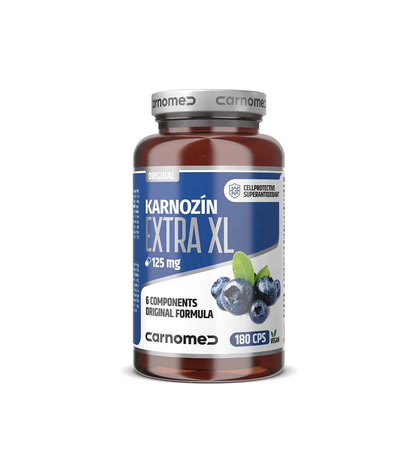 CarnoMed Karnozín EXTRA XL 180 kapsúl 1 CarnoMed Karnozín EXTRA XL 180 kapsúl