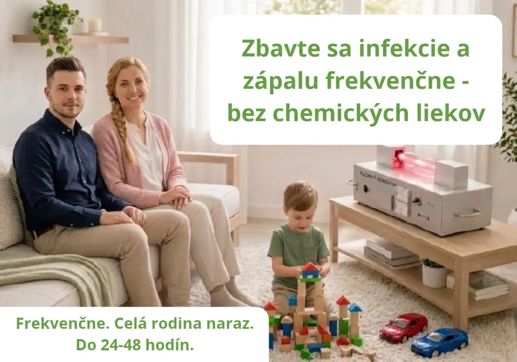 Plazmový generátor - frekvenčné riešenie zápalu a infekcií